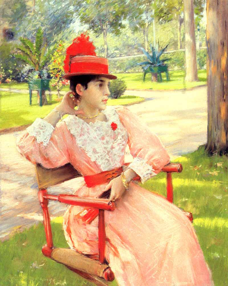Afternoon In The Park, William Merritt Chase