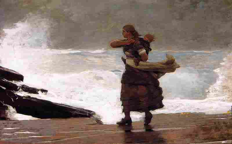The Gale, Winslow Homer