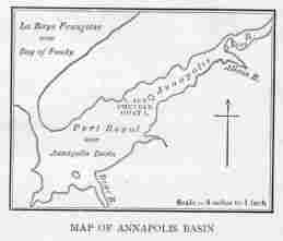 MAP OF ANNAPOLIS BASIN