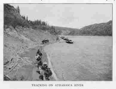 TRACKING ON ATHABASCA RIVER