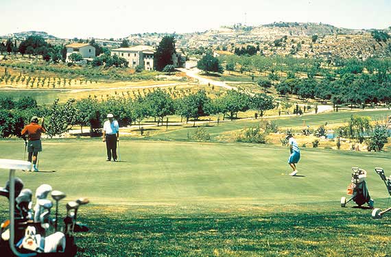 Golf course in Paphos