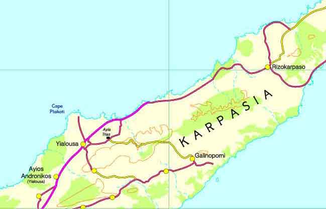 Karpasia Region, Zypern