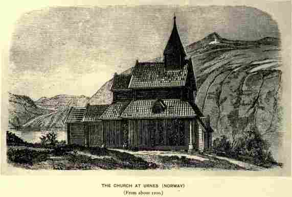 The Church at Urnes (Norway) (From about 1100.)