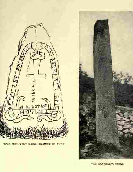 Runic Monument Shows Hammer Of Thor—The Odderness Stone