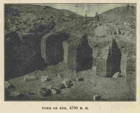 368.jpg Tomb of Zer, 4700 B.c. 