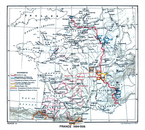 FRANCE 1494–1598.