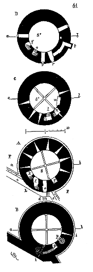 Optique CEV 193  avec tour de phare CEV type 105 diamètre extérieur 130 Neuf NOS