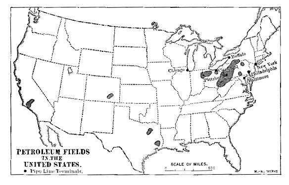 PETROLEUM FIELDS IN THE UNITED STATES