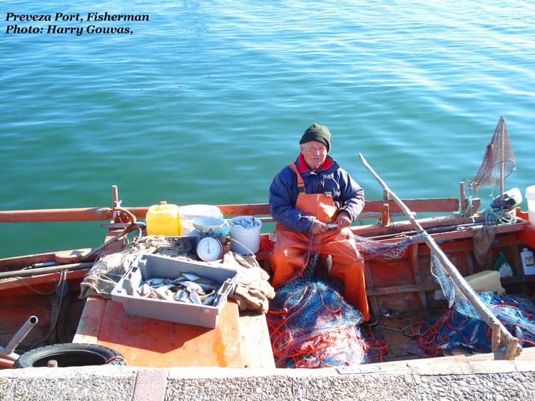 Ψαράς , Λιμάνι της Πρέβεζας
