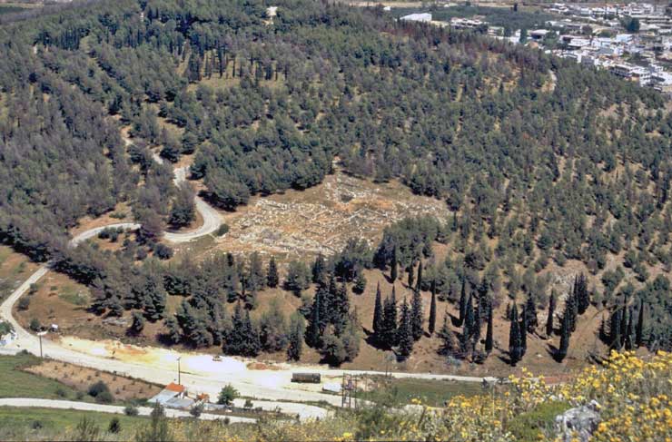 Heiligtum des Apollon Deiradiotes und der Athena Oxyderkes