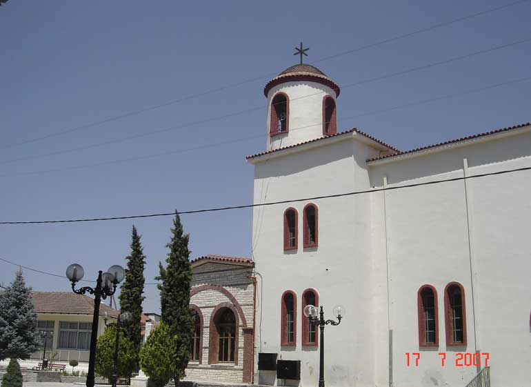 Agios Dimitrios Church in Karitsa, Pieria.