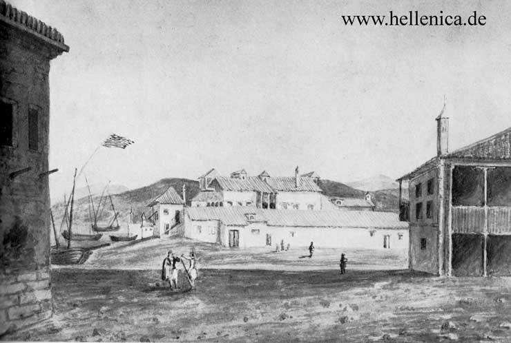 Messolonghi, Greece, 1824