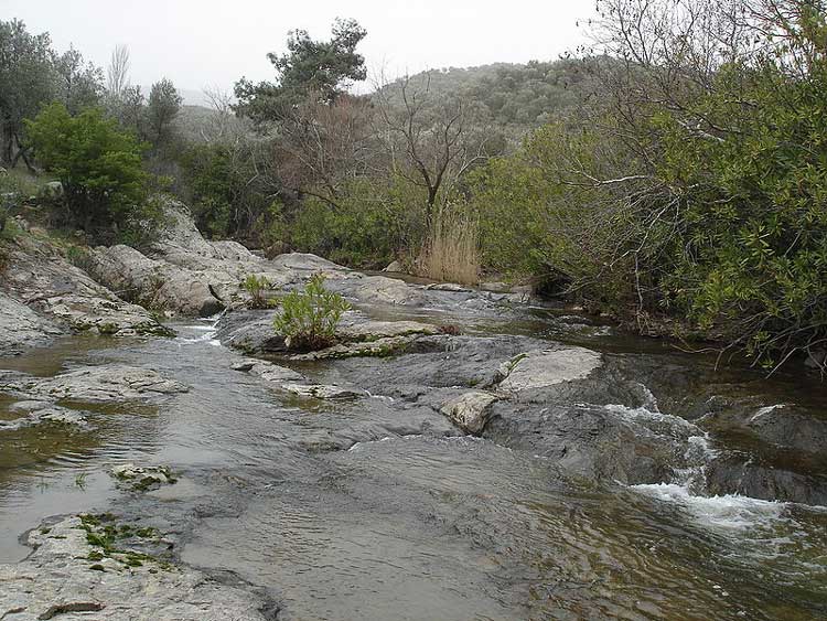 Potamia River near Skala Kallonis, Greece