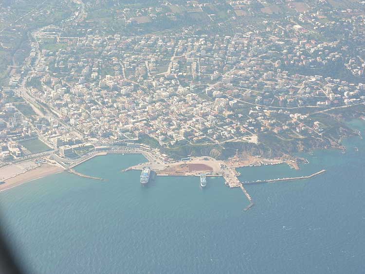 Aerial View of Rafina