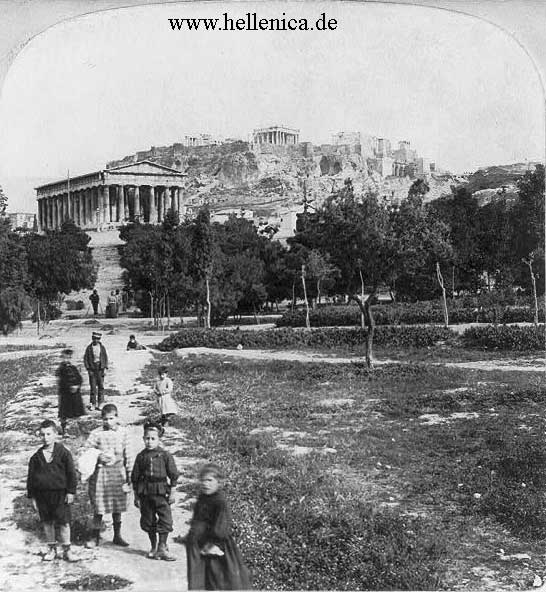 Athen, Theseion 1901