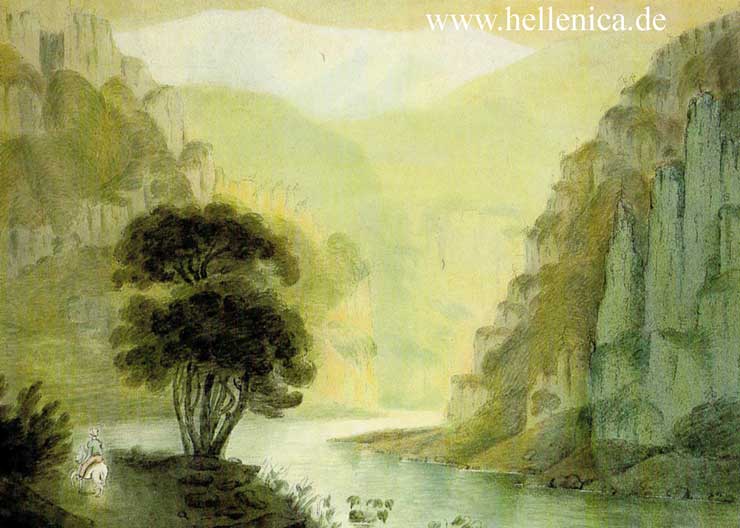 Vale of Tempe, 1805, William Gell