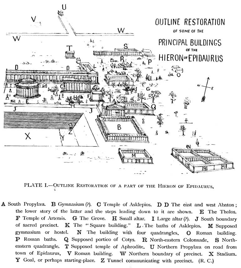 Reconstruction of Santurary of Epidaurus