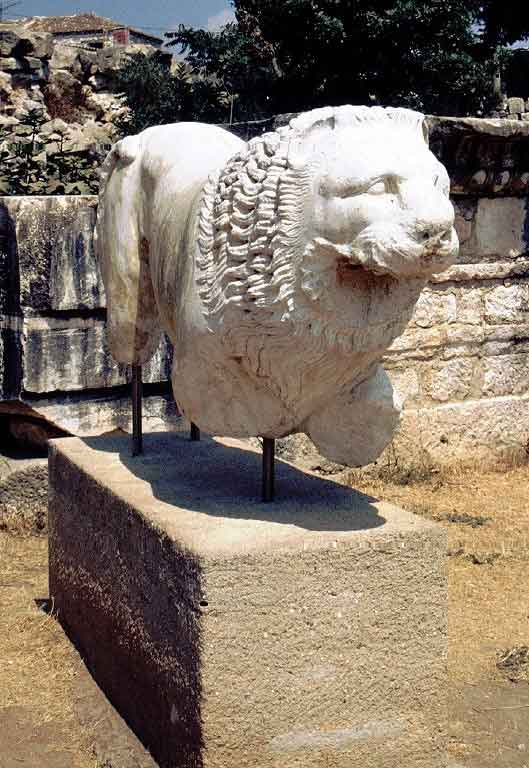 Didyma, Lion Sculpture