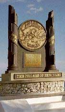 Monument für die Säulen des Herakles in Gibraltar