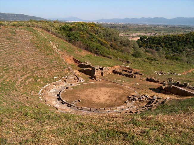Amphitheater in Stratos
