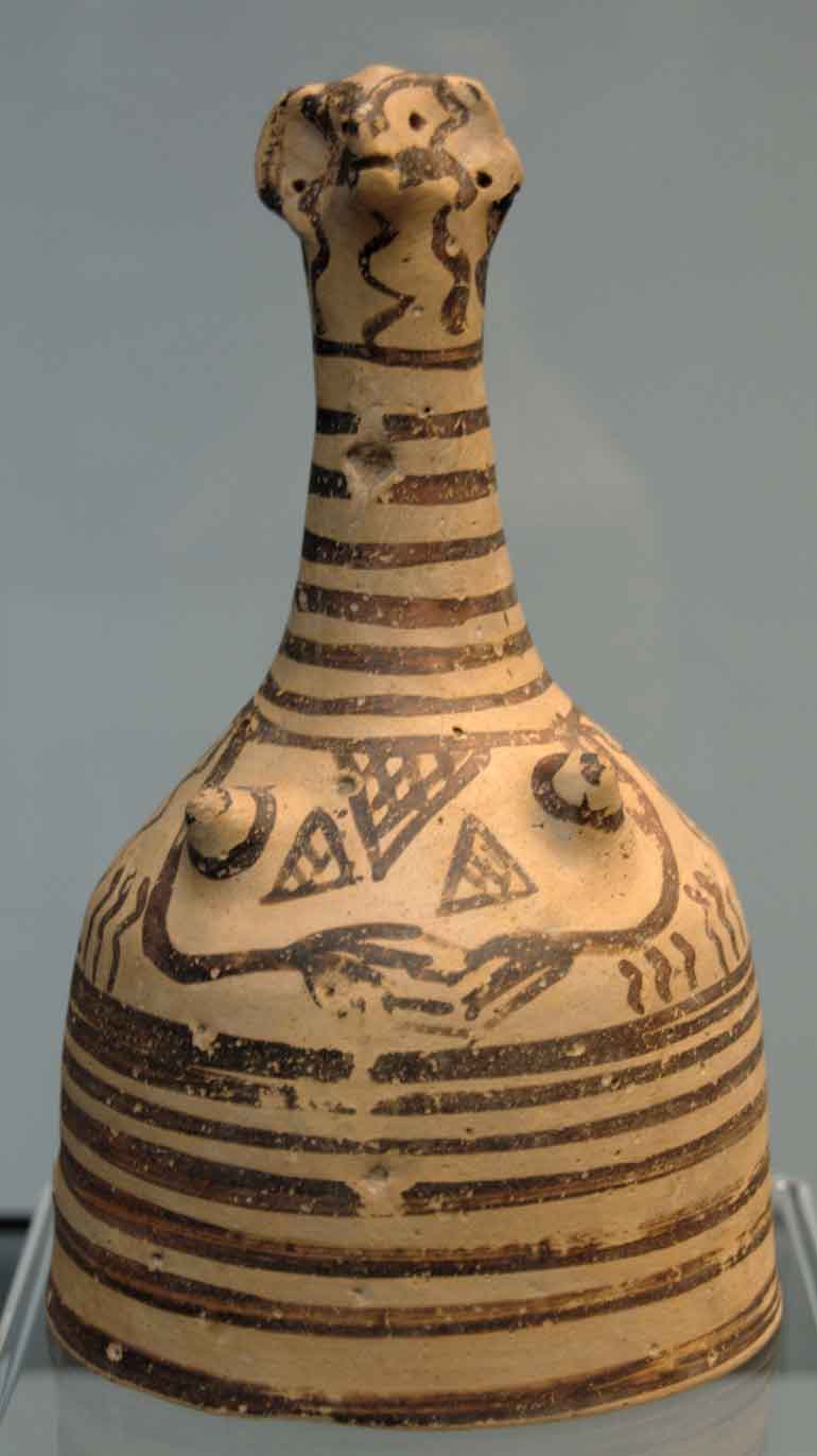 Vase Puppenform Staatliche Antikensammlungen