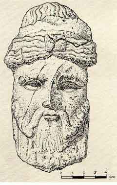 Tharsis Maske, vielleicht ein Bild von Arganthonios