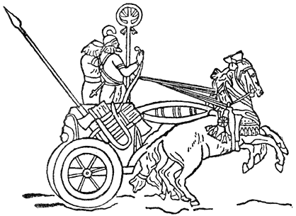 Wagen, in het Leger van Xerxes.