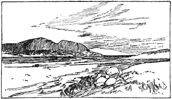Salamis, van de overzijde der baai gezien.