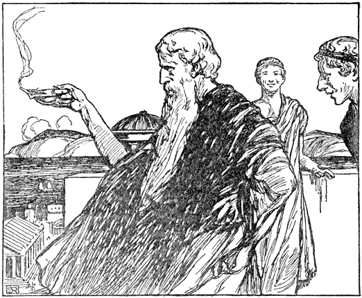 Diogenes ziet uit naar een rechtschapen man.