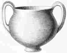 No. 194. Terra-cotta Vase. Found on the Tower (8 M.).