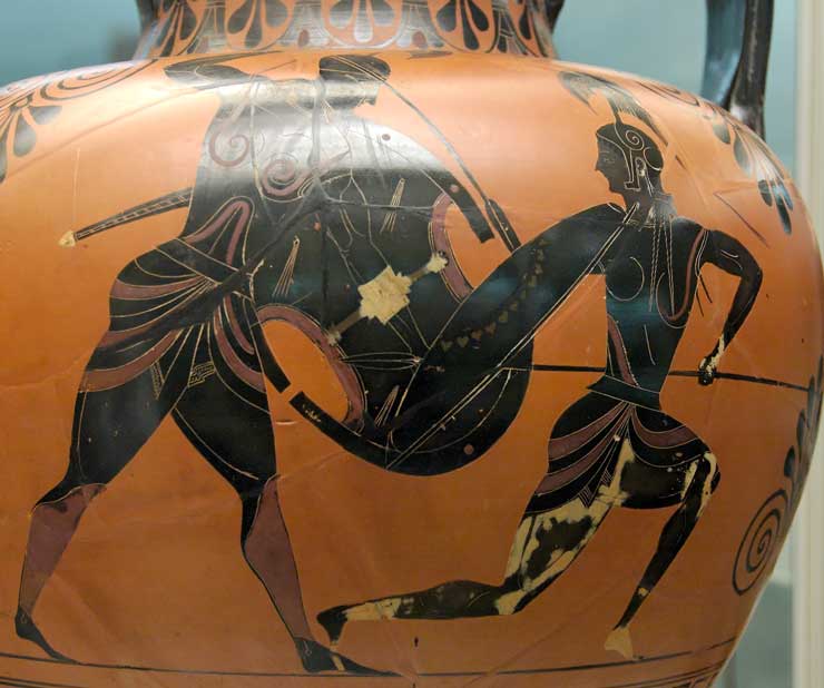 Achilles and Penthesilea, BM B209