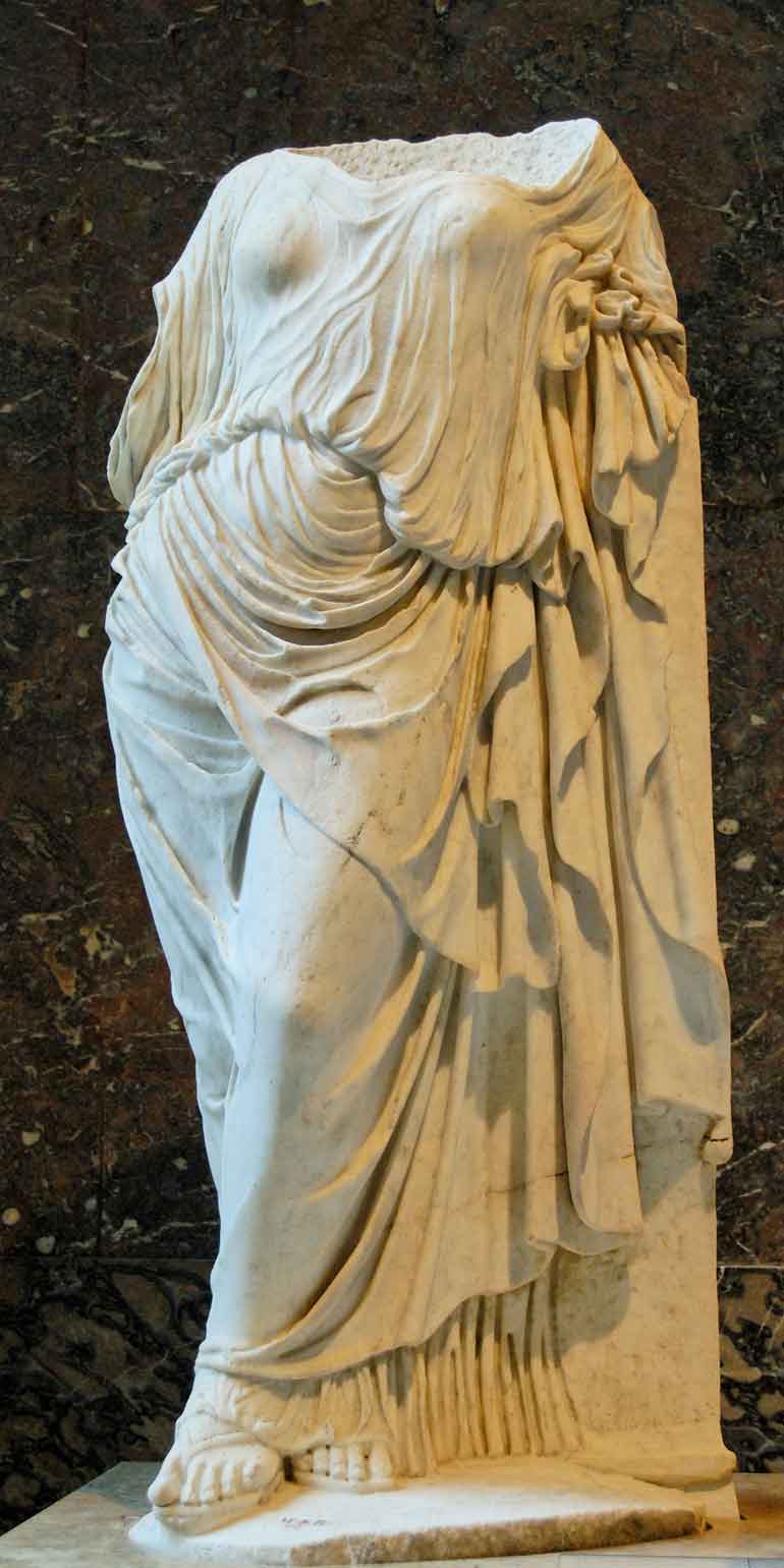 Leaning Aphrodite Louvre Ma420