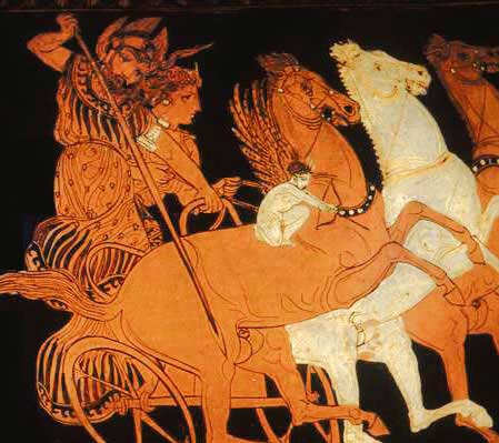 Ares and Aphrodite, Suessula painter