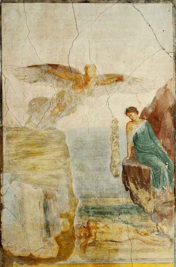 Daedalus and Icarus, Villa Imperiale
