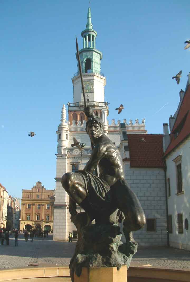 Fountain of Mars , Poznan