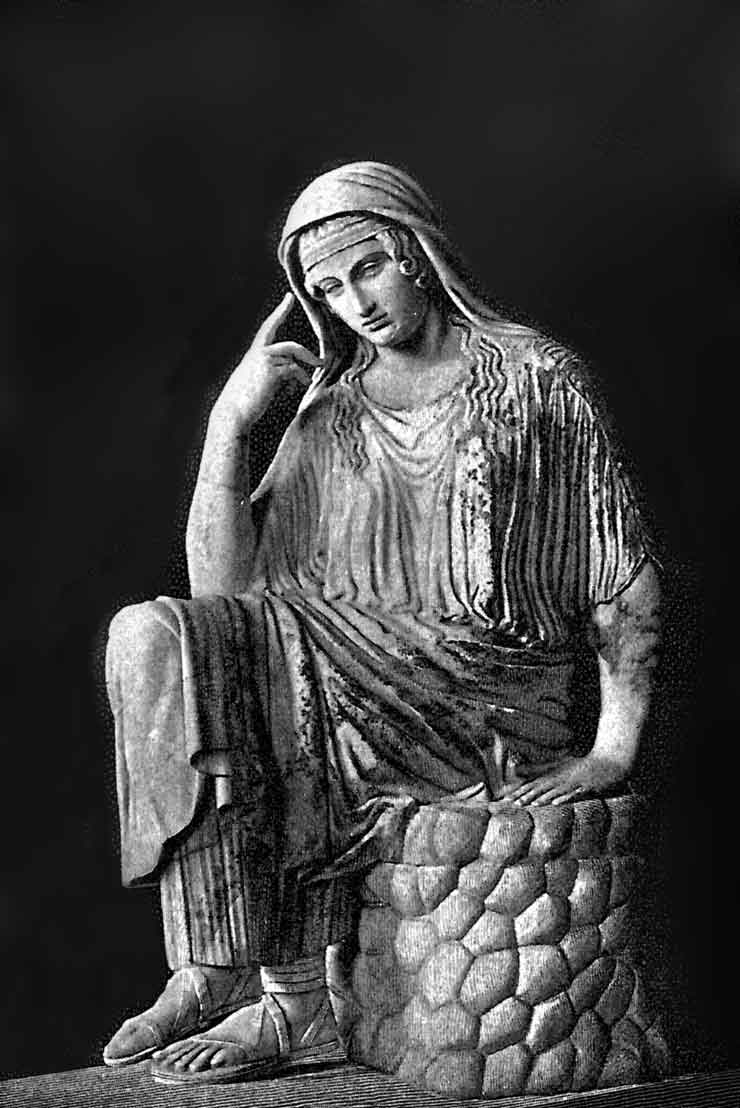 Statue of Penelope in the Vatican