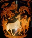 O Οδυσσέας και ο Διομήδης κλέβουν τα άλογα του Ρήσου