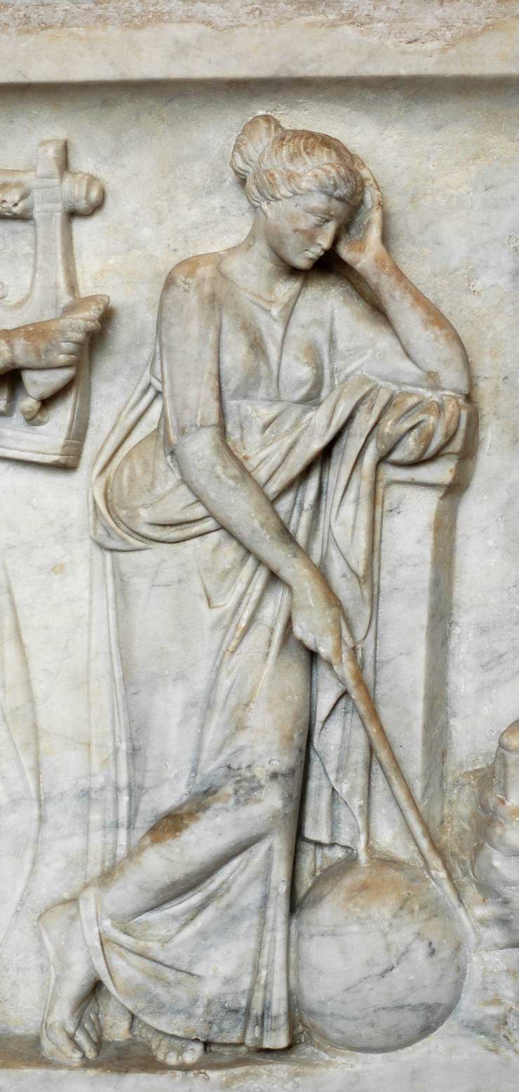 Urania Sarcophagus, Louvre Ma475