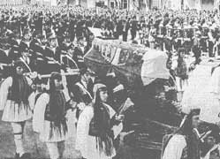 Funeral procession of Paul