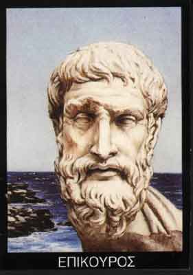 Was ist das Ziel allen menschlichen Handelns nach Epikur?