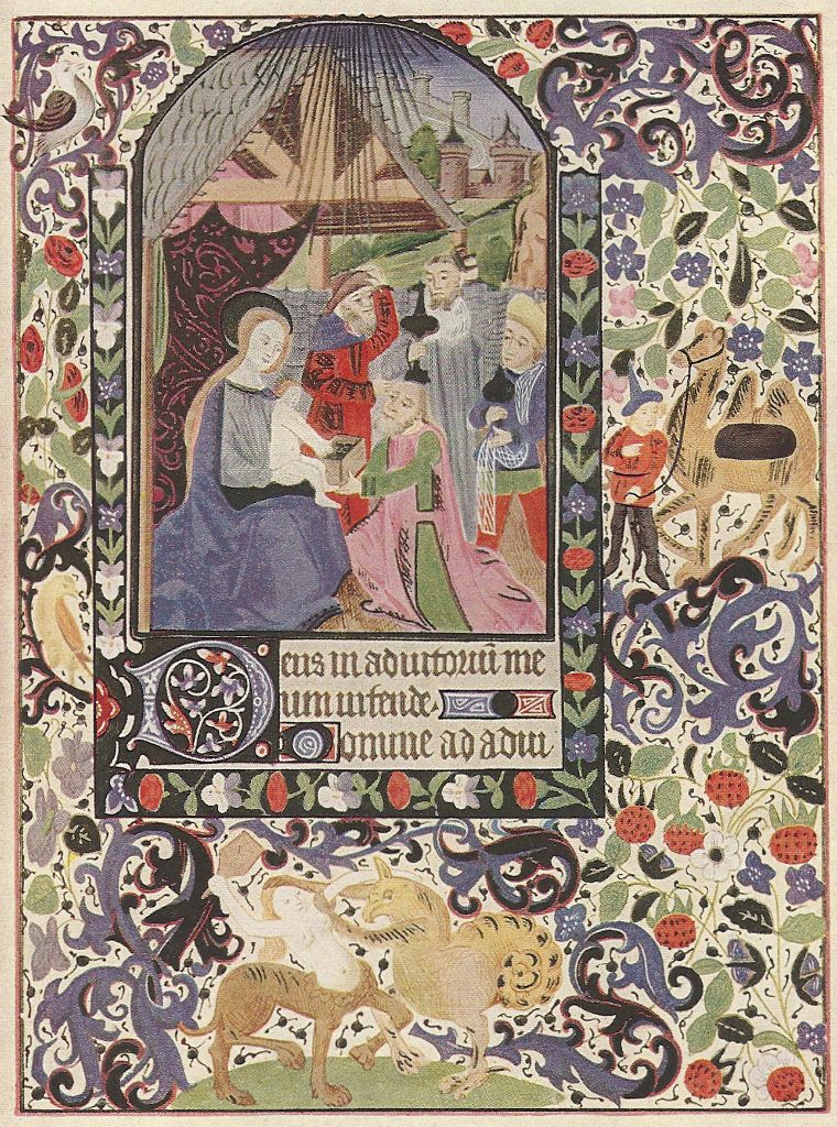 THE ADORATION OF THE MAGI.