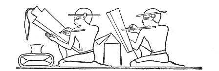 EGYPTIAN SCRIBES