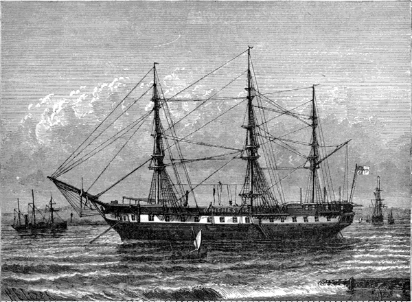 THE “CHICHESTER” TRAINING-SHIP