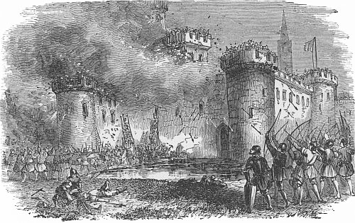 STORMING OF THE CASTLE OF ROMORANTIN.