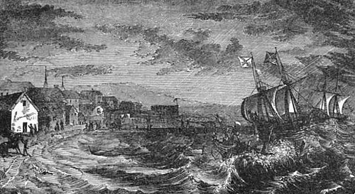 Mary's Embarkation at Calais.