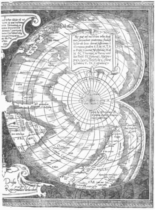 MERCATOR'S GLOBE OF 1538.