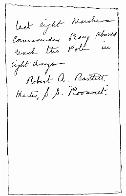 V. (b) FACSIMILE, SLIGHTLY REDUCED IN SIZE, OF BARTLETT'S CERTIFICATE OF APRIL 1, 1909