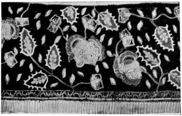 Batik-pattern taken from a Head-kerchief