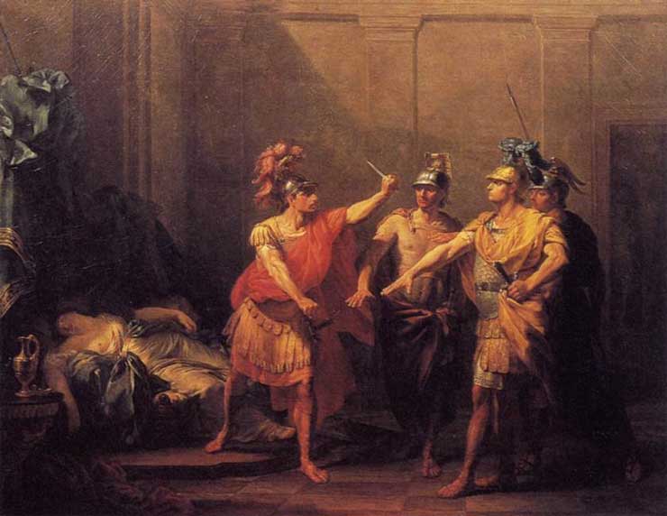 Der Eid von Brutus, Jacques-Antoine Beaufort