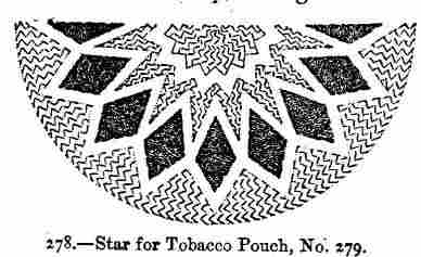 Star for Tobacco Pouch, No. 279.